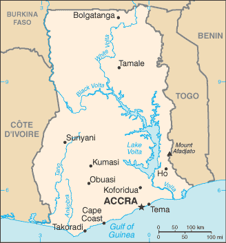 Zajmav msta - Ghana