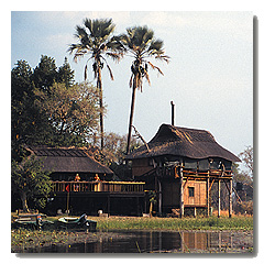 Gunns  Camp **** - Okavango delta - Botswana