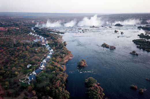 The Royal Livingstone ***** u Victoria Falls - Zambie