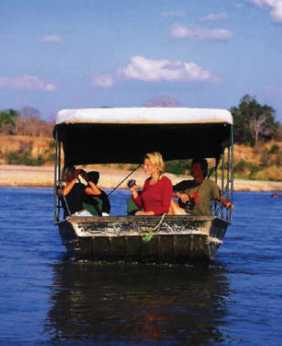 Safari na řece Rufuji