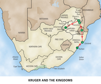 Kruger a království - 7 dní TH (pk)