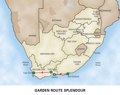 Krsn Garden Route - 4 dny TH (pk)