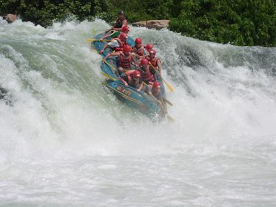 Rafting na Nilu