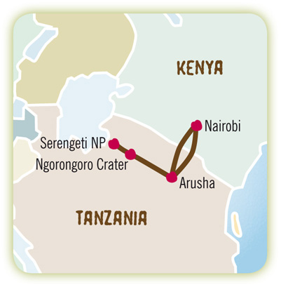 Safari v Tanz�nii - 5 dn� ATC/NTN5 (ek)
