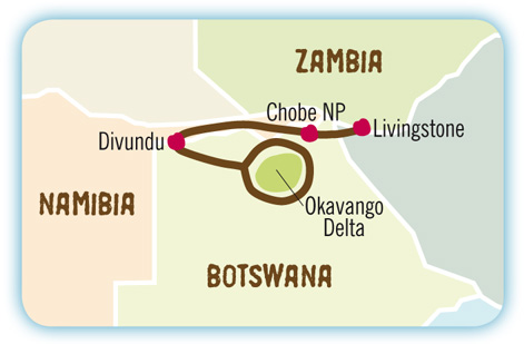 Chobe a Severn� delta - 9 dn� ATC/LL9 (ek)