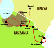Zanzibar + Serengeti /N/S/ - 10 dn� NOM/NDN,NND (ek)