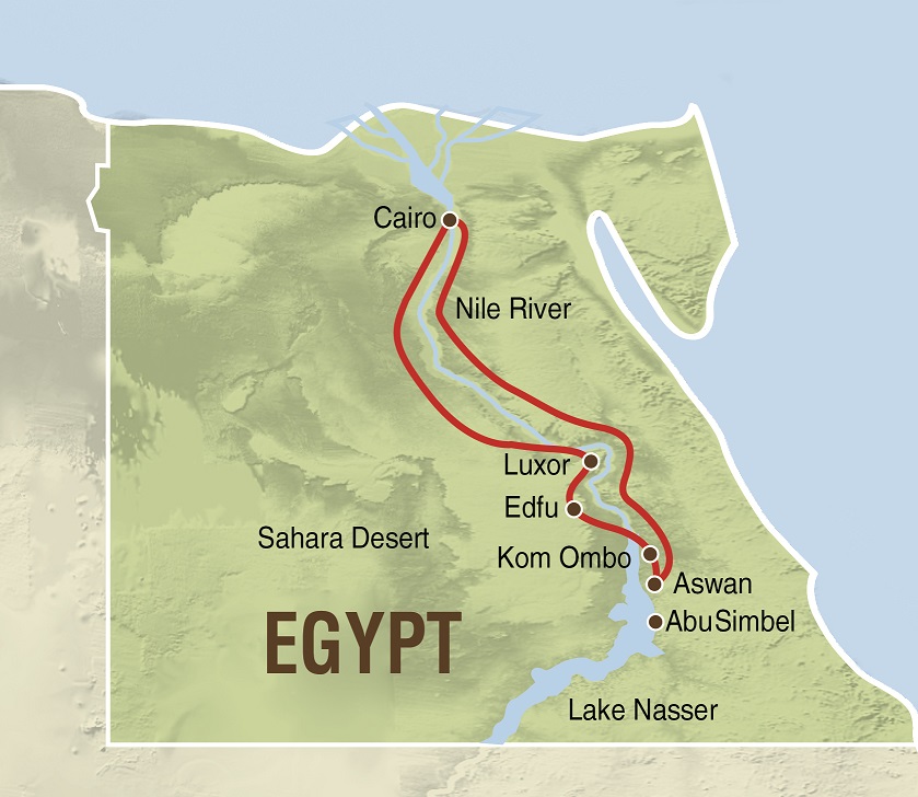 Egyptsk nubijsk dobrodrustv - 9 dn NOM/NENA (eu)
