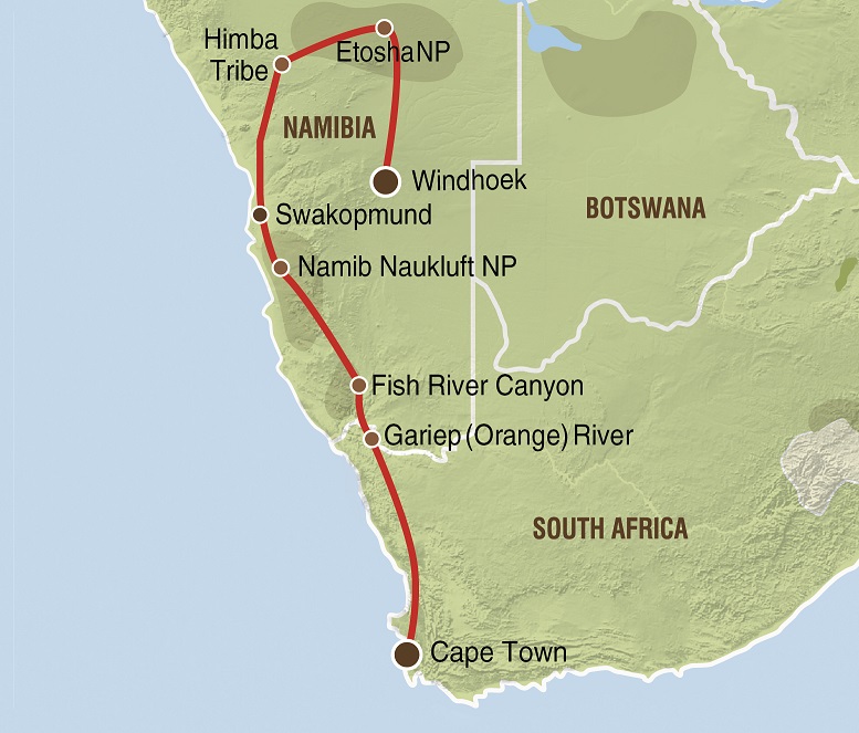 Namibijsk zkuenost  12 dn NOM/NACW (eu)