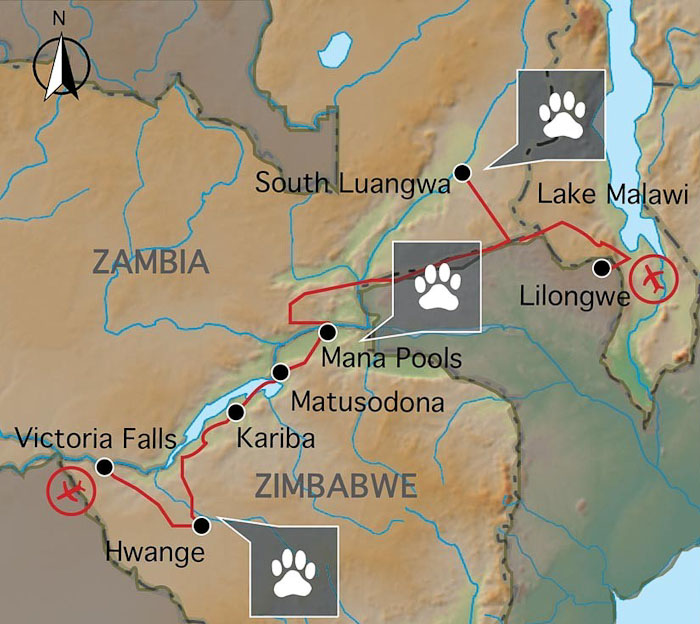 Expedice Zimbabwe, Zambie & Malawi - 20 dn SW/MZe20 (p12S)